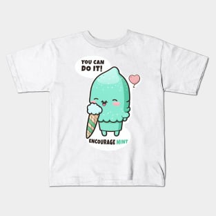 Encourage Mint Kids T-Shirt